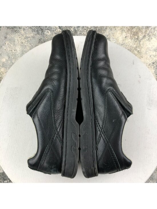 Merrell Men\'s Size 11.5 World Legend Stollen Black Leather Slip On Loafers Shoes main image 4